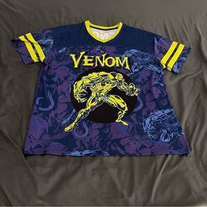 Venom Marvel Comics Soccer Football Graphic jersey